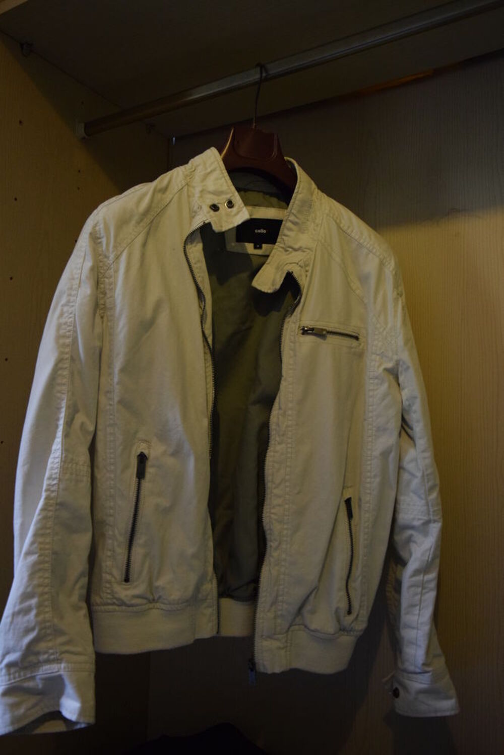 Veste l&eacute;g&egrave;re Celio cr&egrave;me V�tements