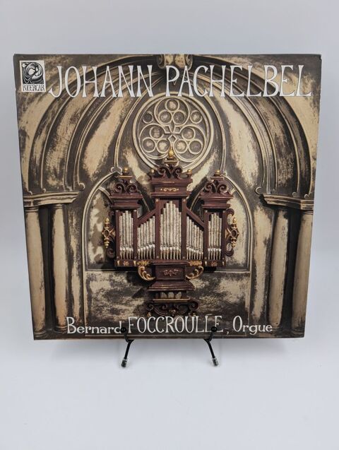 Vinyle 33 tours Johann Pachelbel : Bernard Foccroulle, Orgue 5 Vulbens (74)