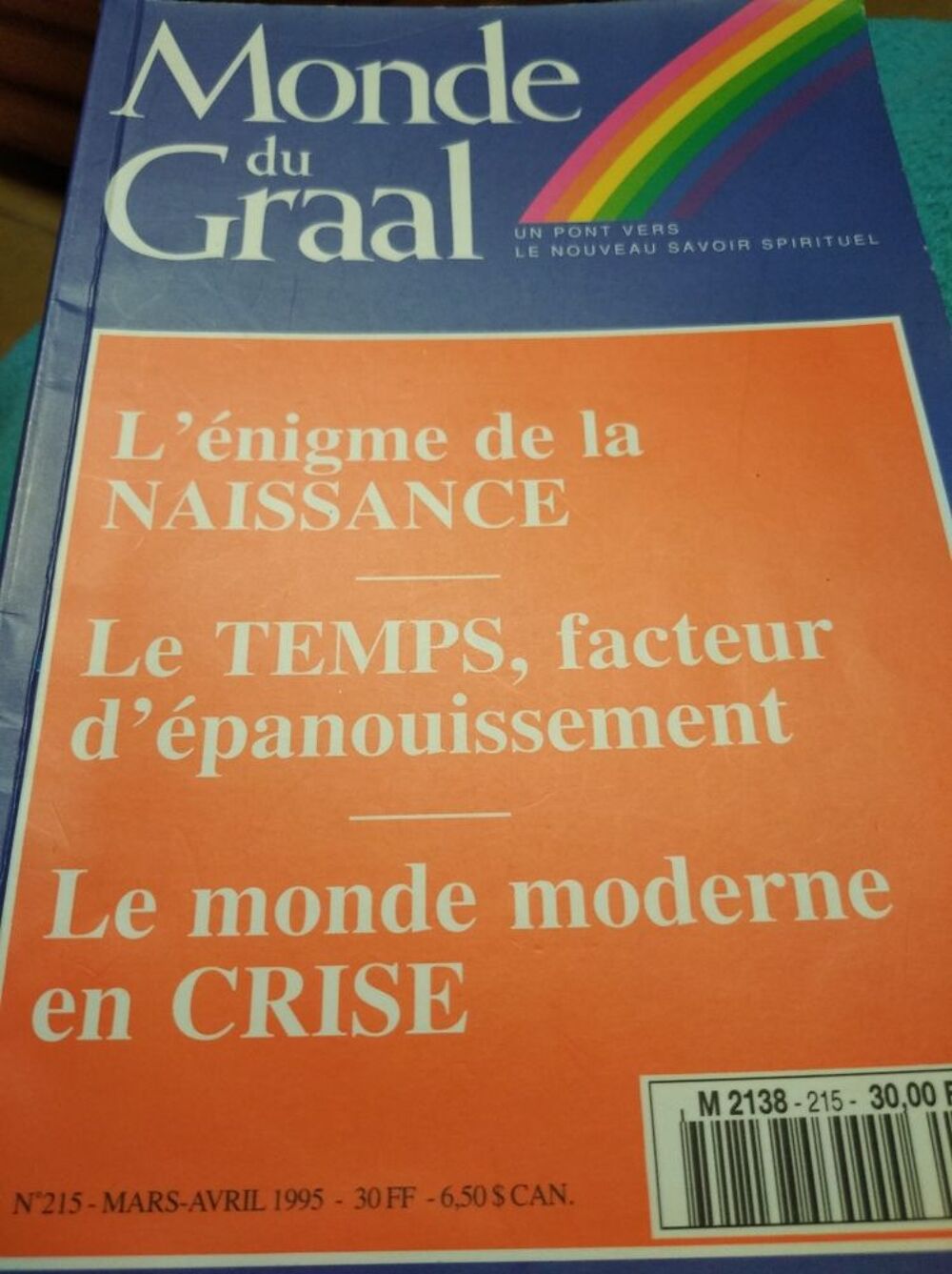 monde du Graal. l'&eacute;nigme de la naissance, Livres et BD
