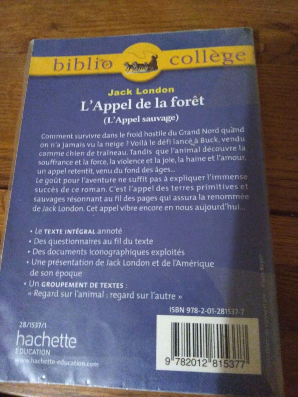 L'appel de la for&ecirc;t - Jack London Livres et BD