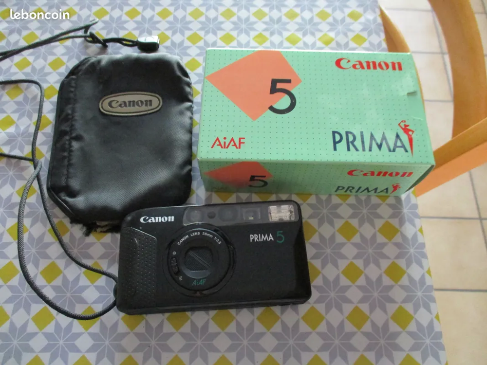 CANON LENS 38mm 1:3.5 Ai AF PRIMA 5 - Vintage ann&eacute;e 1980 Photos/Video/TV