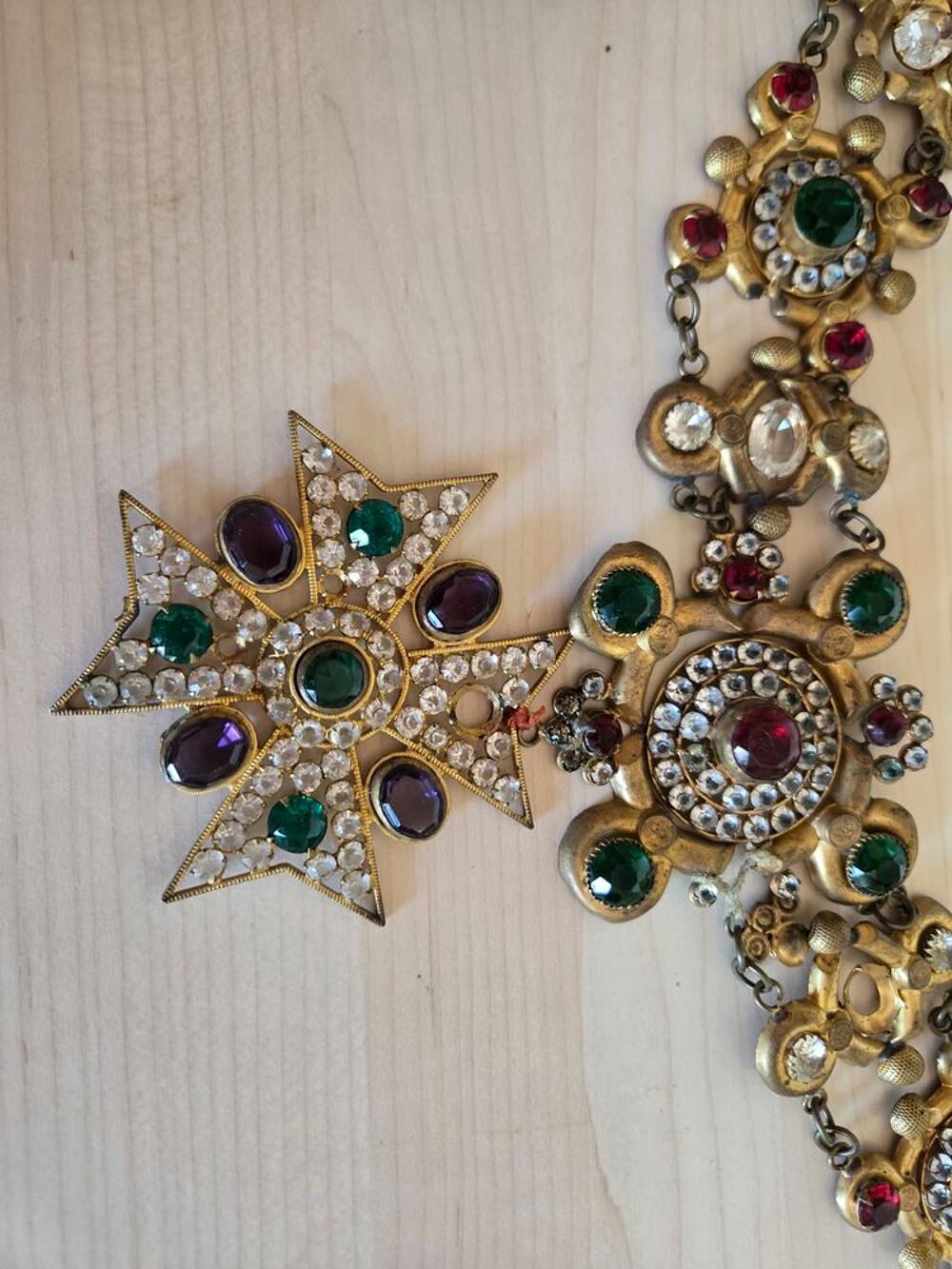 Tr&egrave;s beau collier vintage ann&eacute;e 30 Bijoux et montres
