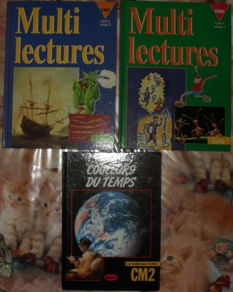 3 livres de Lecture cycle 3 NEUFS Editeur Istra. 25 Montreuil (93)