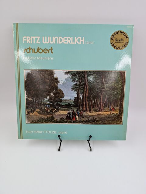 Vinyle 33 tours Fritz Wunderlich Schubert La Belle Meunire 5 Vulbens (74)