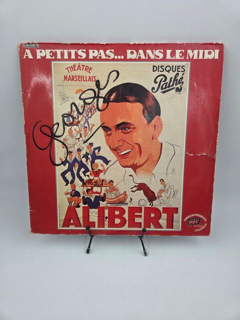 Vinyle 33 tours Alibert : A Petits Pas? Dans le Midi  3 Vulbens (74)