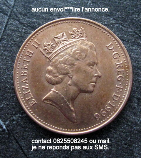 monnaie Grande Bretagne 1995/1996 Elizabeth II. Wattrelos (59)