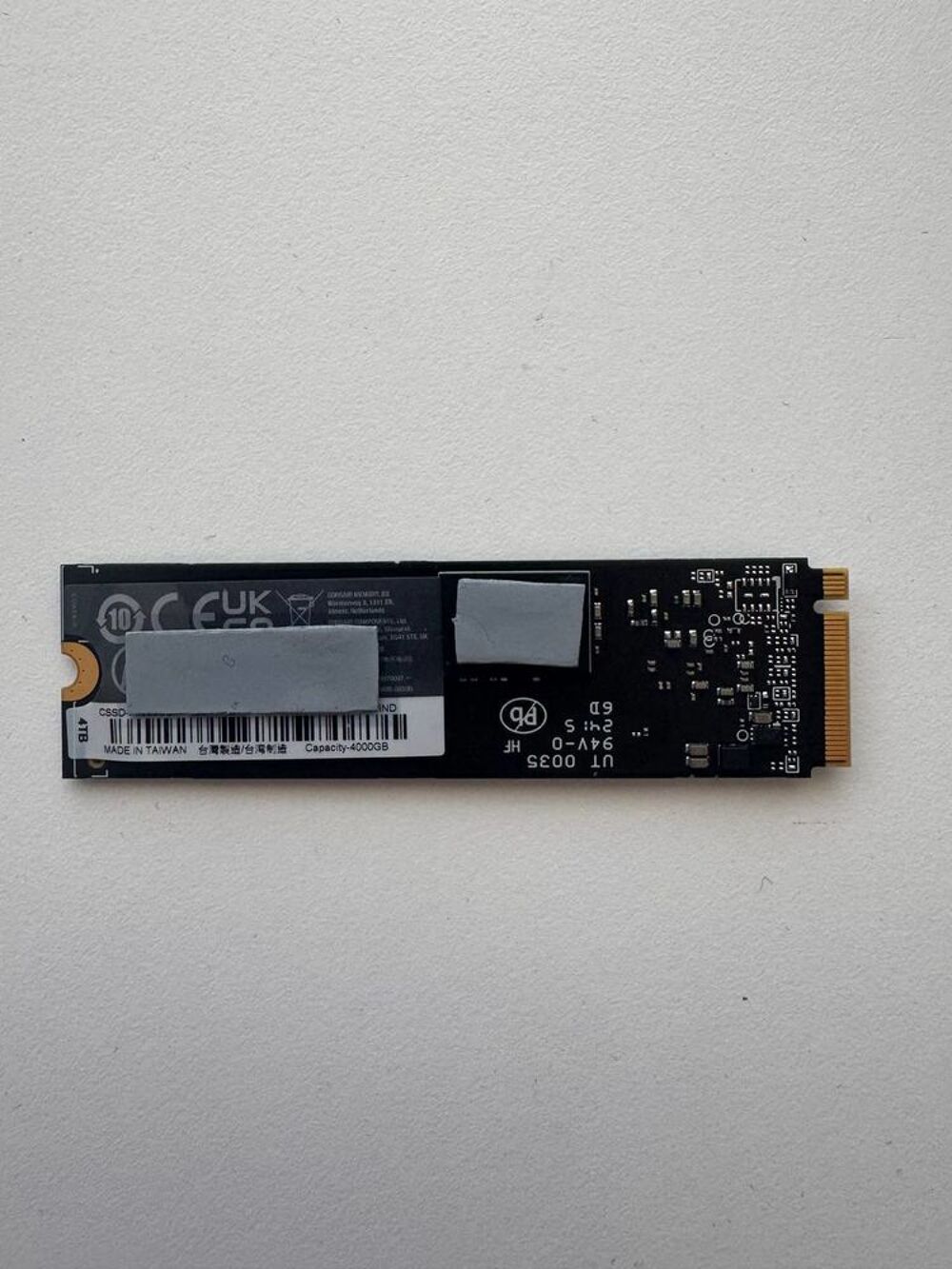 NEUF SSD CORSAIR MP700 Pro SE 4TO Matériel informatique
