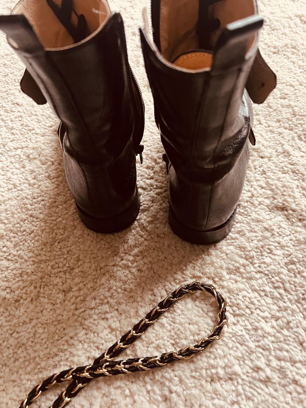 Bottines NOIRES vernis Chaussures