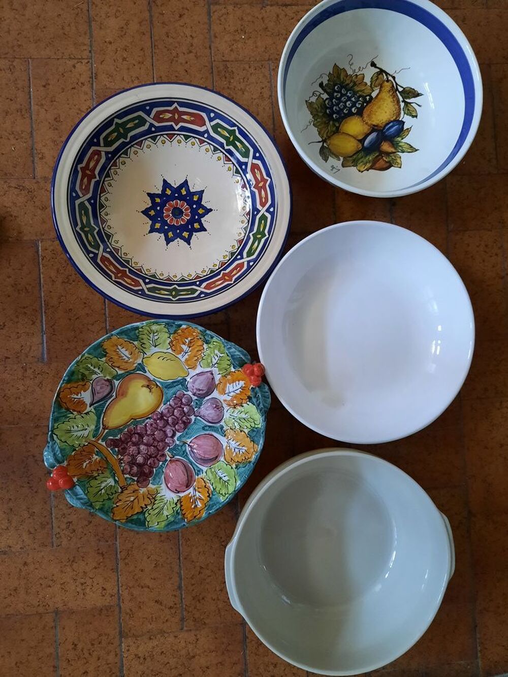 5 PLATS DE SERVICE Cuisine