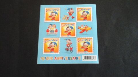 Timbres de France joyeux anniversaire 2008 8 Angers (49)