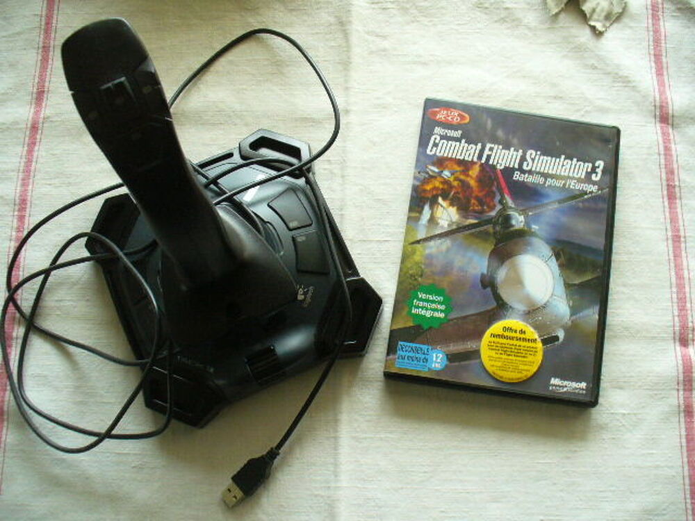 Jeu Vid&eacute;o/Ordinateur - Poign&eacute;e Logitech "Attack 3" Consoles et jeux vidéos