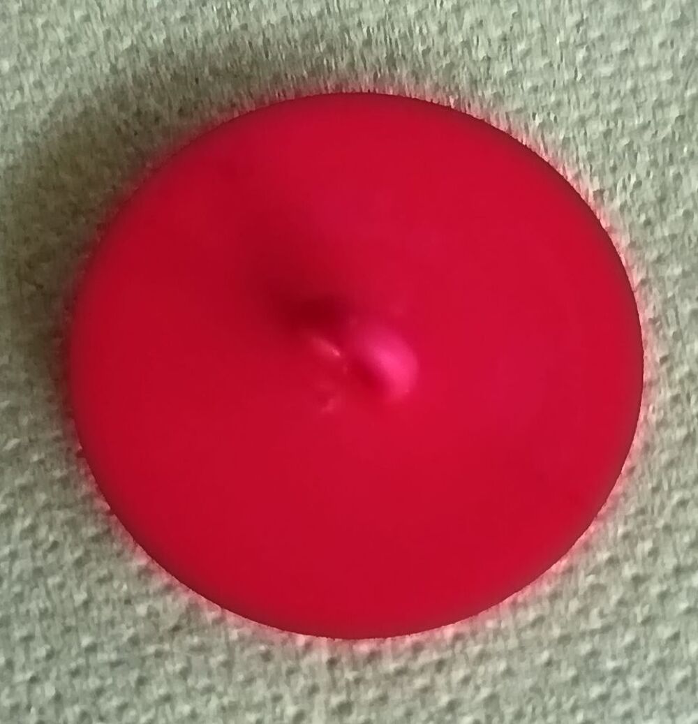 Lot de 3 Boutons Rouge Vintage ? 25 mm ? Ultra L&eacute;gers
N&deg;63 Décoration