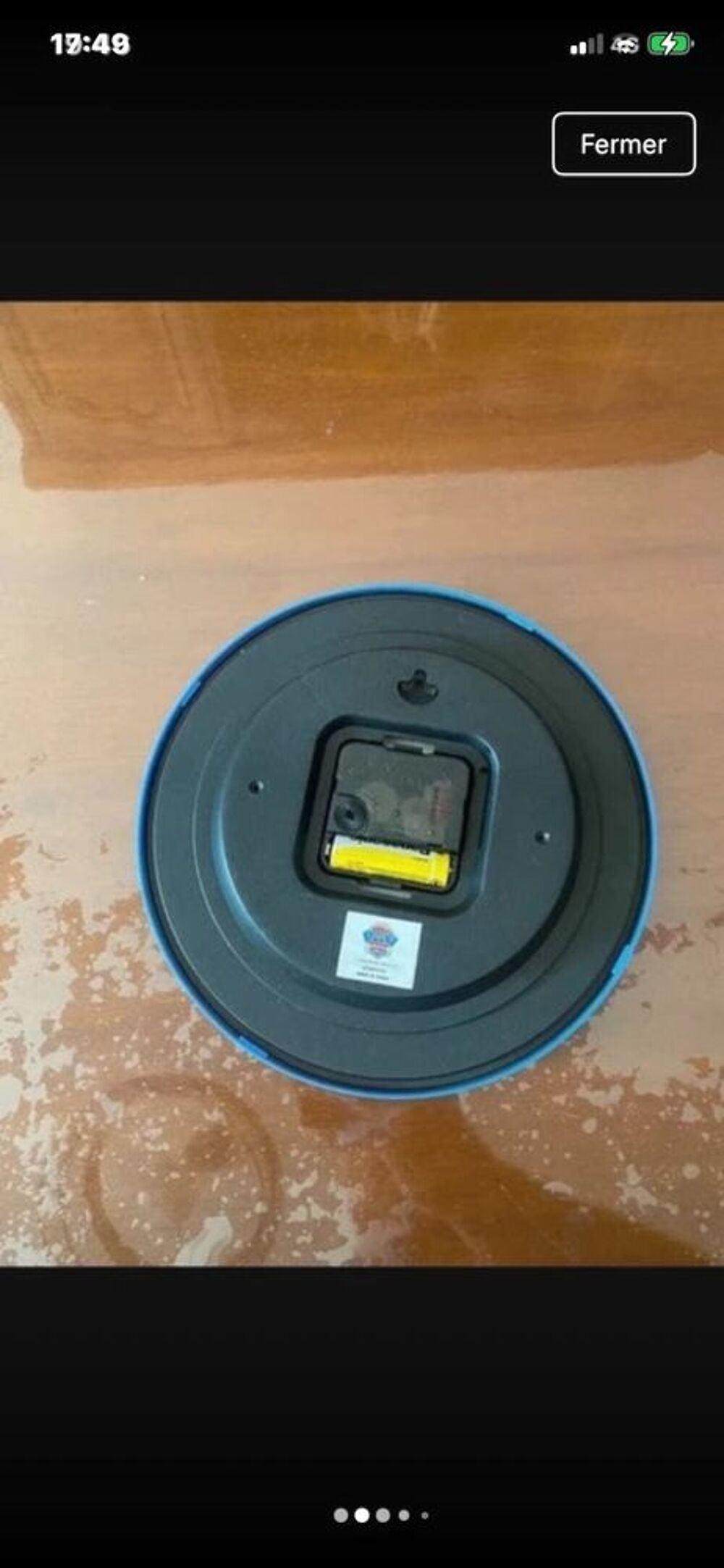 Horloge murale Pat Patrouille tr&egrave;s bon &eacute;tat Mobilier enfants