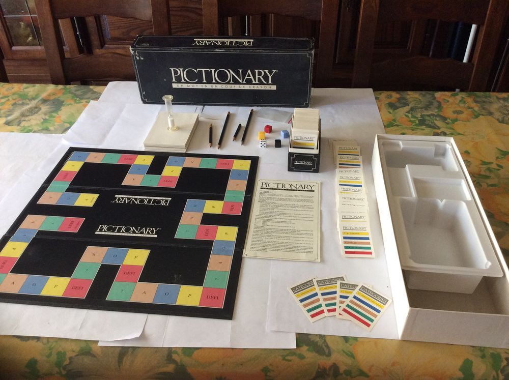 Jeu De Soci&eacute;t&eacute; Pictionary Ann&eacute;e 1988 