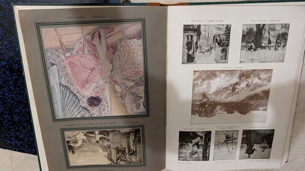 Journal illustration reli&eacute; de 1910 &agrave; 1920 