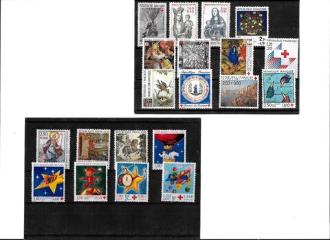 TIMBRES DE FRANCE - CROIX ROUGE 0 Mulhouse (68)