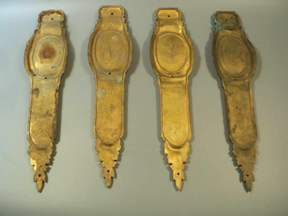Bronze Ornement Ornementation Pied Meuble Louis XVI Meubles