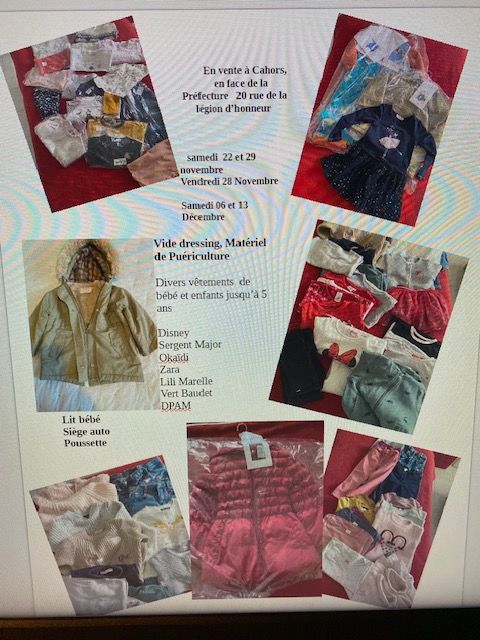 Puriculture +vtements bb et enfants + jouets  CAHORS 1 Cahors (46)