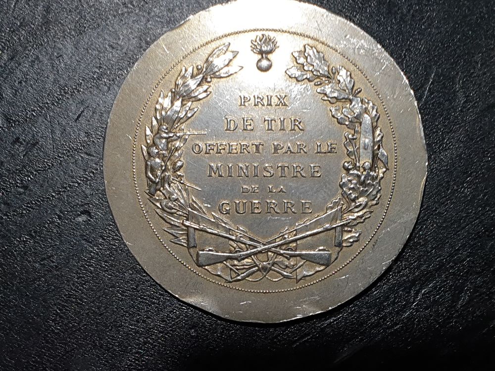 M&eacute;daille Argent R&eacute;publique Fran&ccedil;aise 