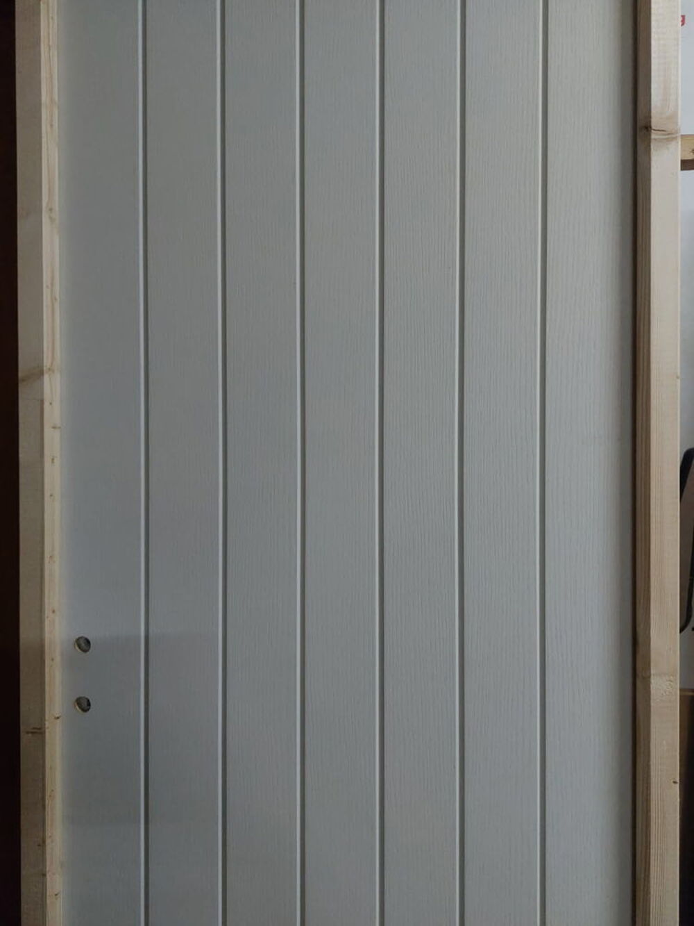 PORTE INTERIEURE scandinave (&agrave; Rayures) Bricolage