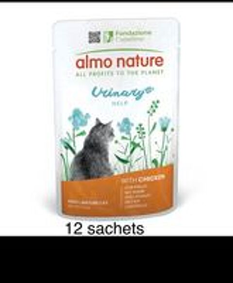   Lot croquette Hills et sachet almo urinaire  