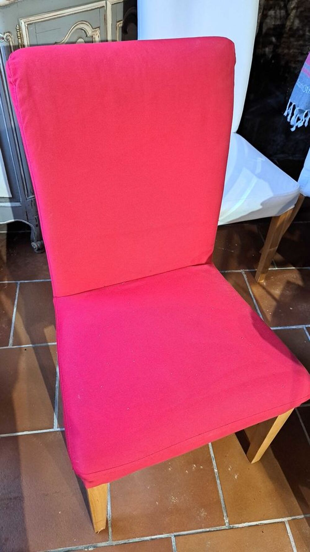 lot de 6 chaises d&eacute;houssables Meubles