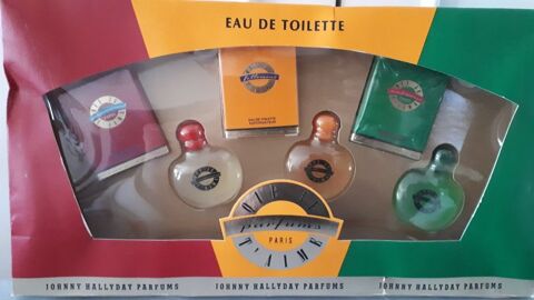 JOHNNY HALLYDAY  - COFFRET PARFUMS  QUE JE T'AIME 45 Villemomble (93)