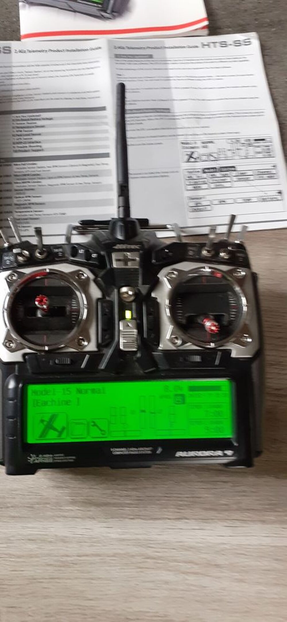 radio HITEC AURORA 9 Sports