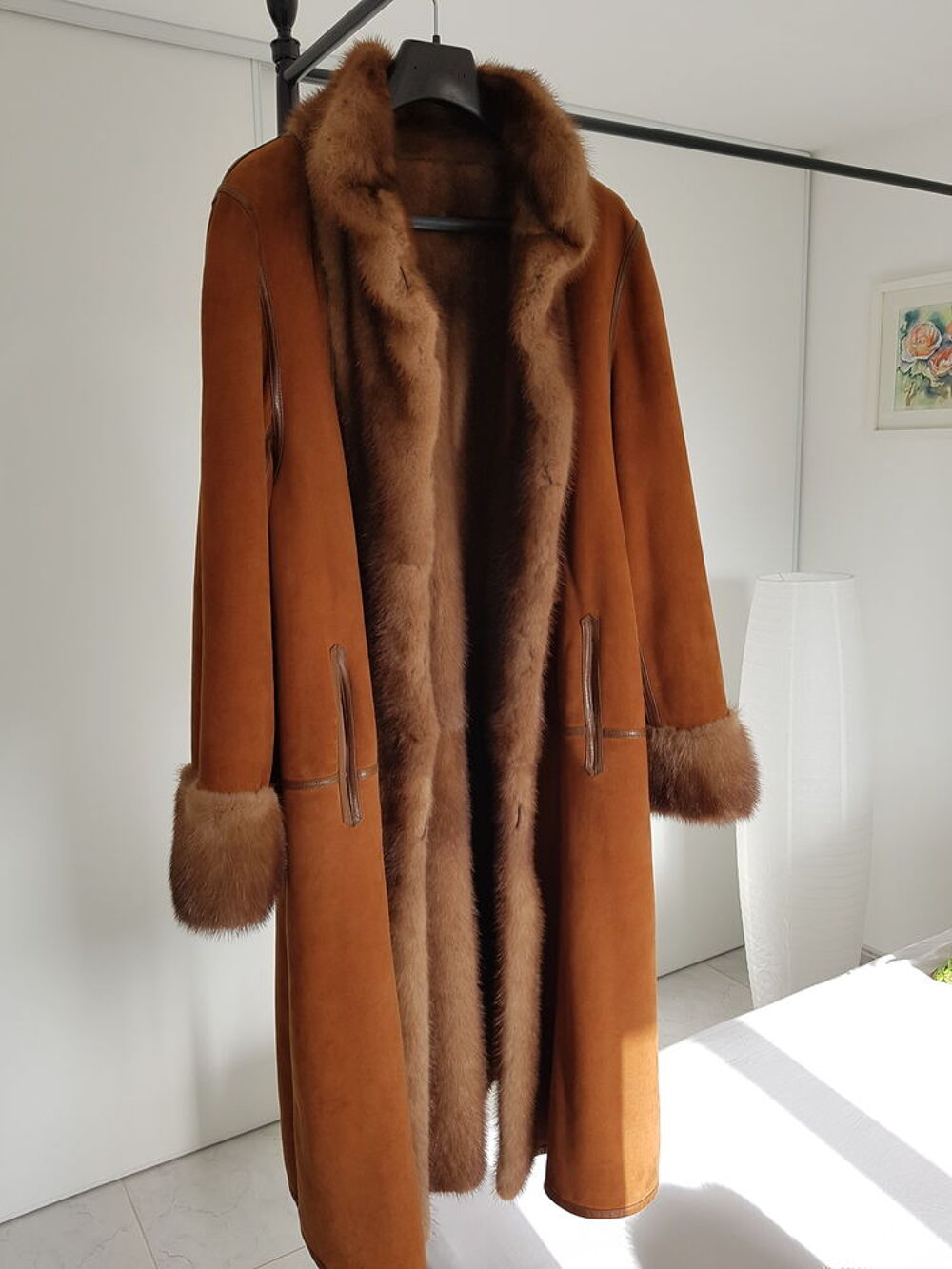 Manteau en vison sauvage de tr&egrave;s haute qualit&eacute; Vtements