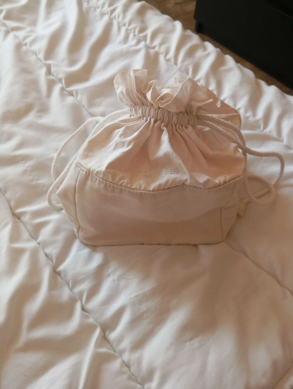 Trousse de toilette Clarins Ecru Puriculture
