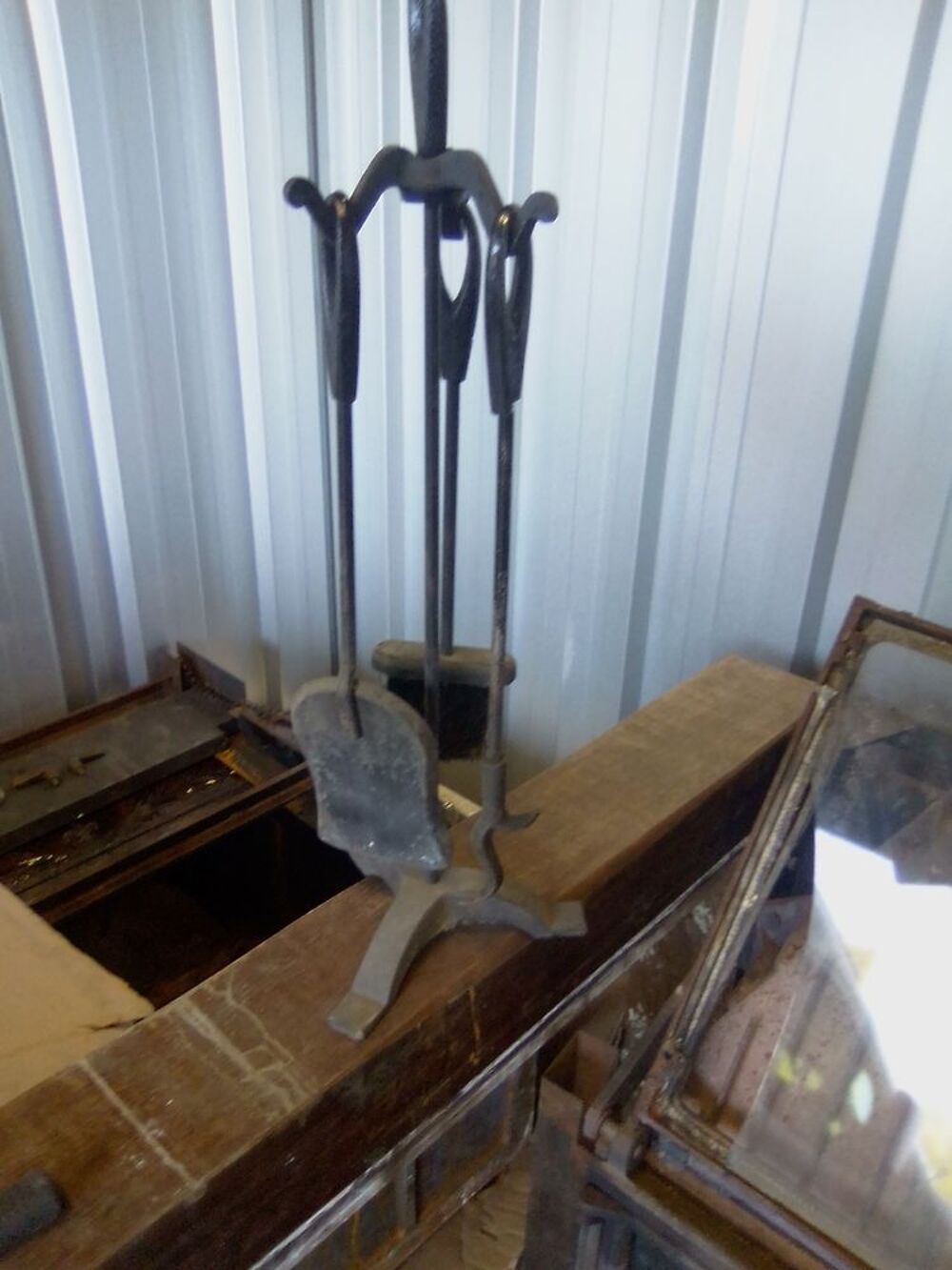 chevalet de chemin&eacute;e de qualit&eacute; Bricolage
