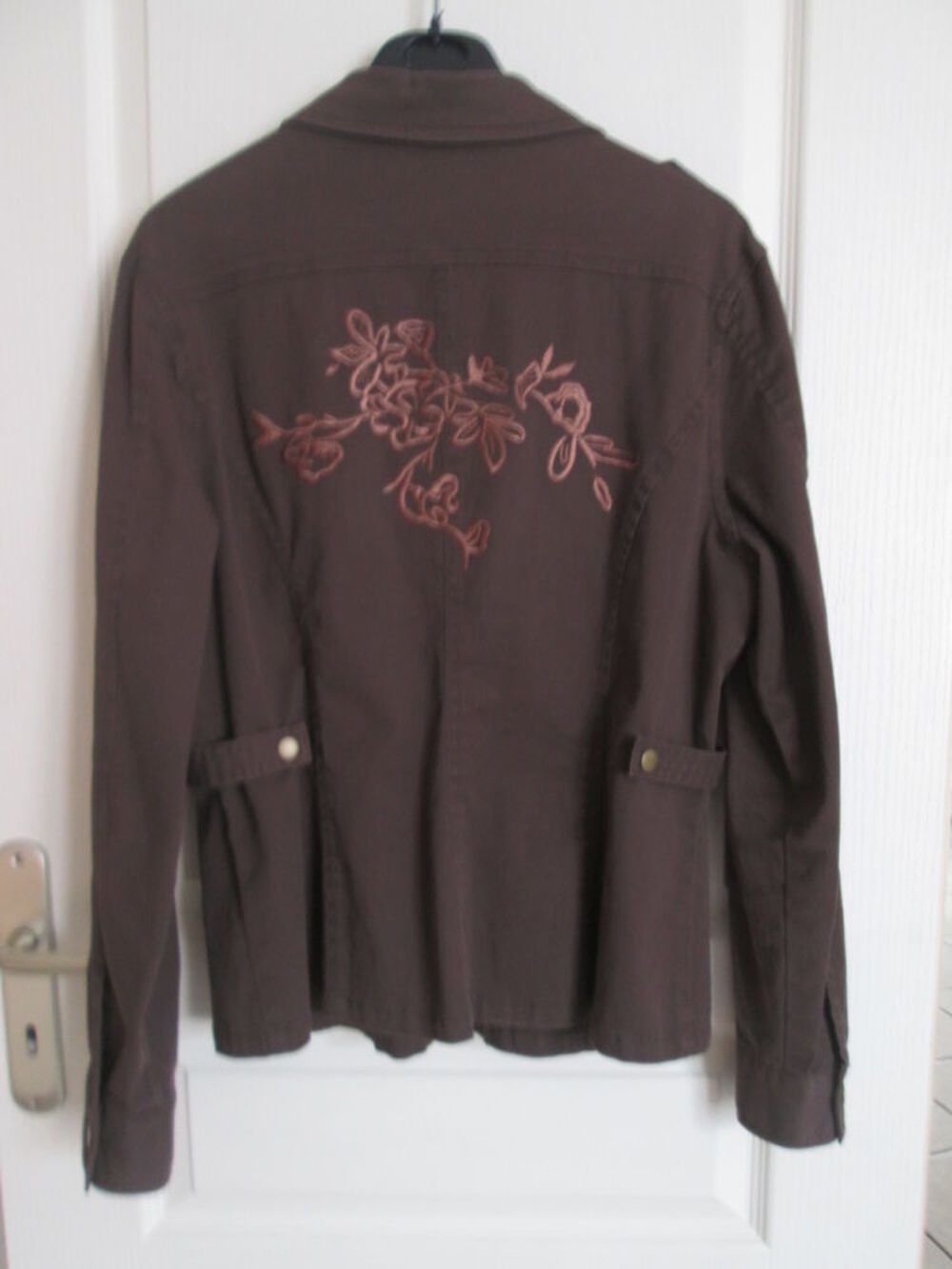 Veste / sur-chemise marron femme DPM taille 40/42 V�tements