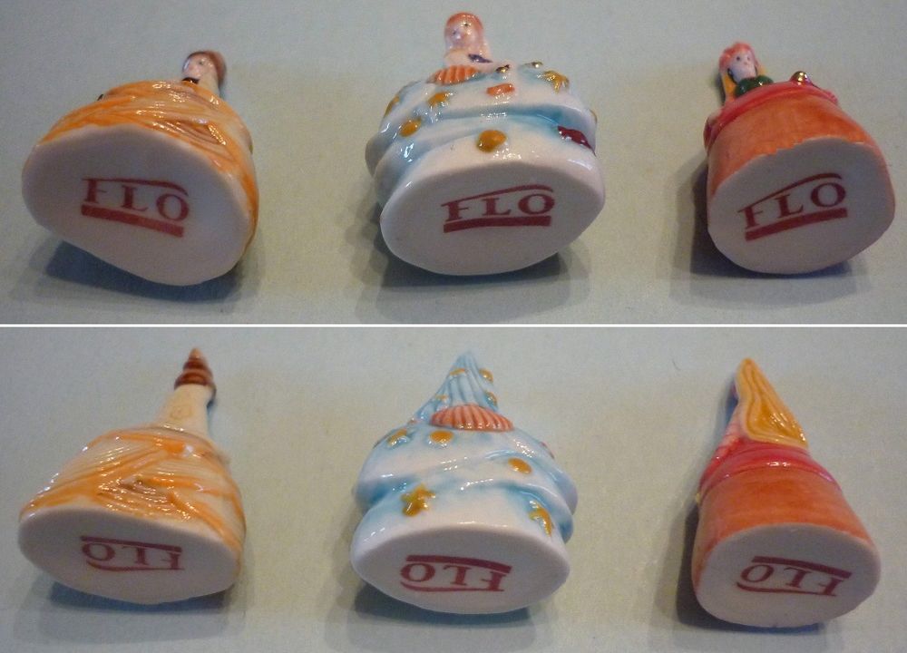 F&egrave;ves FLO : S&eacute;rie porcelaine 2002 "LES PRINCESSES" 