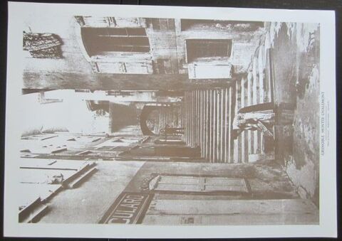 1/ Gravure GRENOBLE, MONTÉE CHALEMONT 5 Sassenage (38)