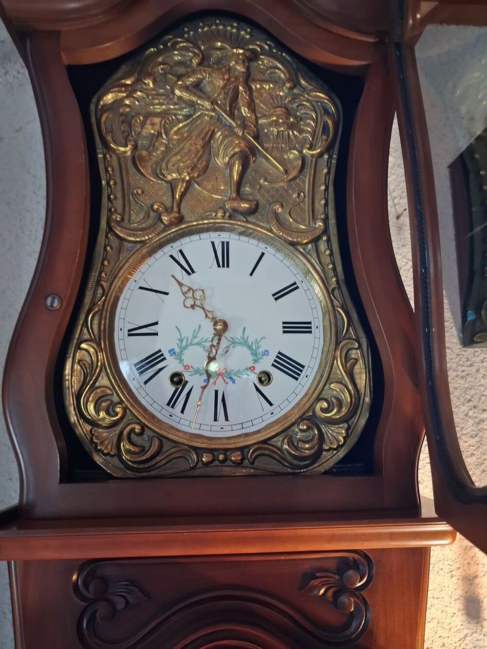 Horloge Comtoise style R&eacute;gence Sup&eacute;rieur Meubles