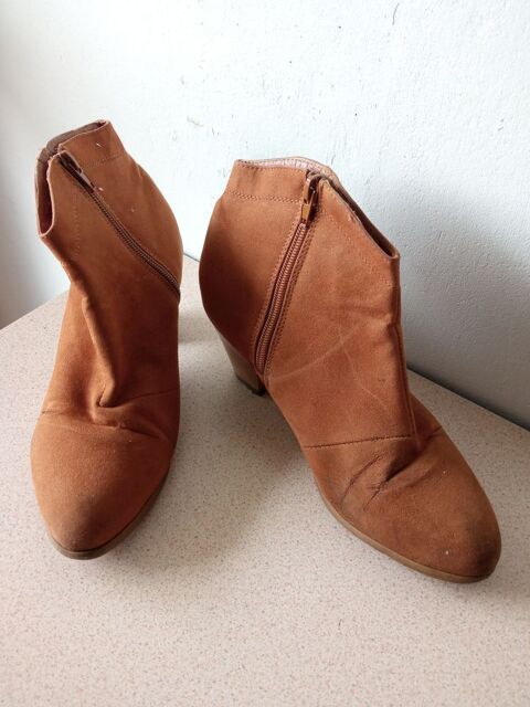 Bottine marron taille 39 10 Sotteville-ls-Rouen (76)