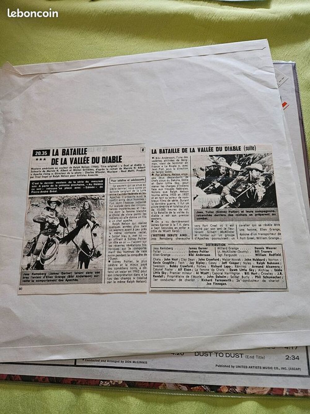 Vinyle Duel At Diablo Neal Hefti United Artists Records ? UA CD et vinyles