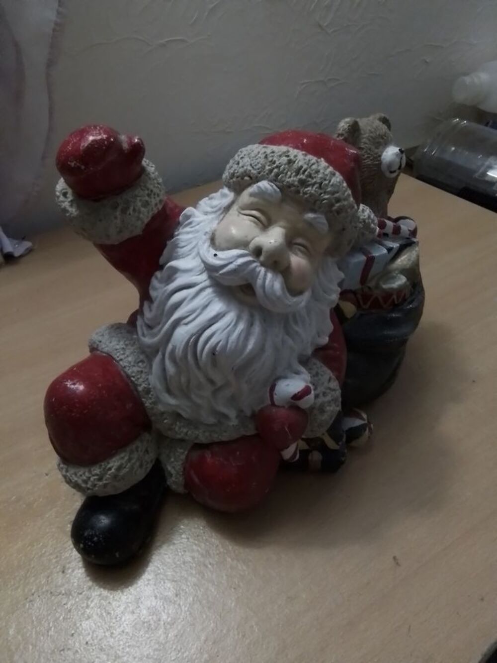 P&egrave;re No&euml;l en c&eacute;ramique Décoration