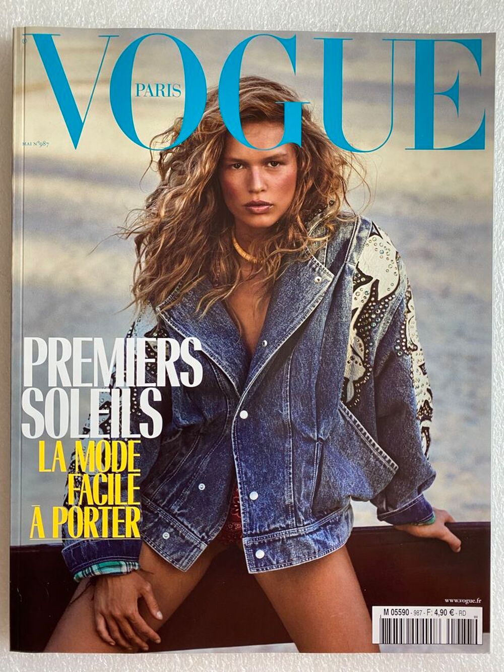 VOGUE n&deg;987 mai 2018 Anna Ewers Wild wild west Eva Herzigova Livres et BD