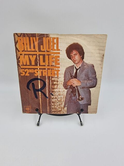 Vinyle 45 tours Billy Joel : My Life 52nd Street 1 Vulbens (74)
