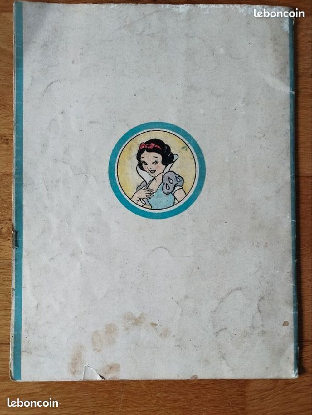 Ancienne partition illustree blanche neige walt disney Livres et BD