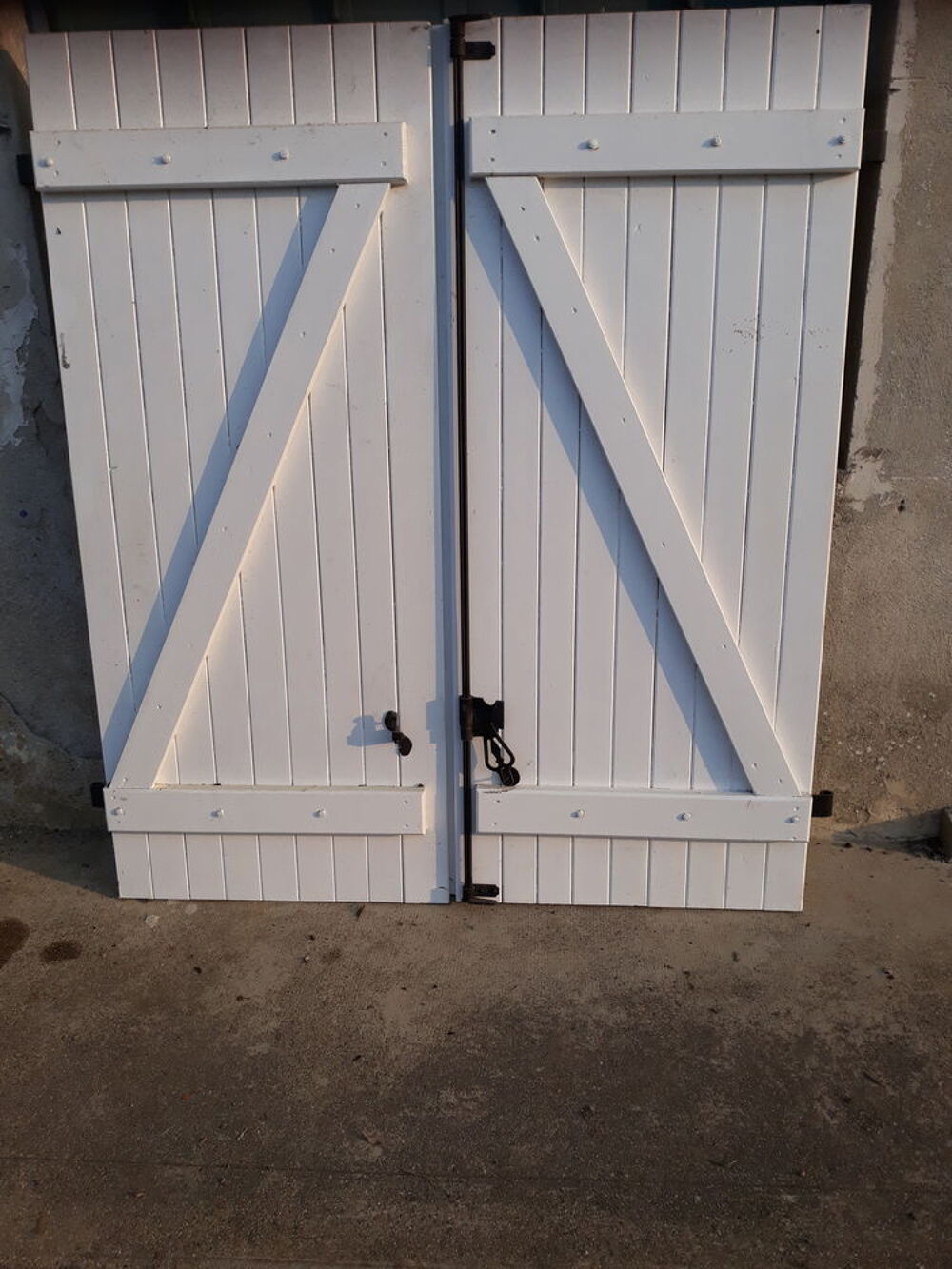 3 paires de volets battants Bricolage