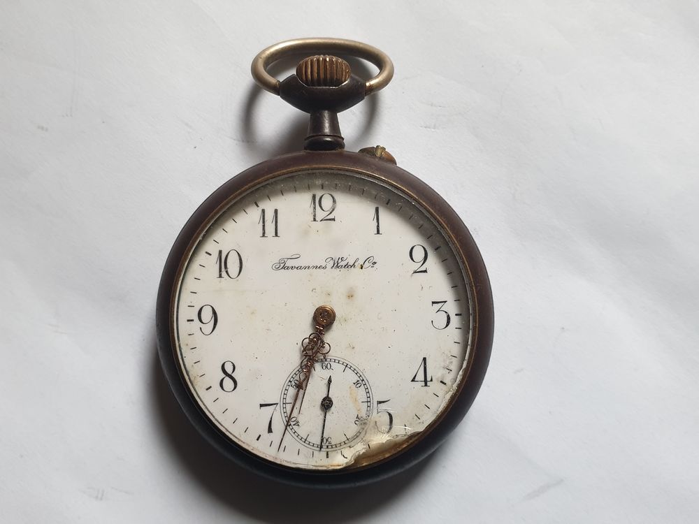 Montre Gousset Tavannes watch Co Bijoux et montres