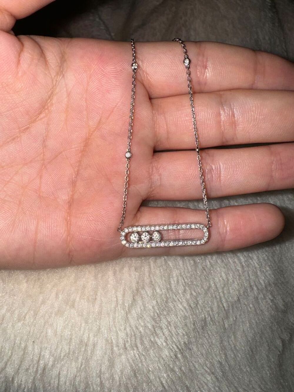 Collier Messika move pav&eacute; Bijoux et montres