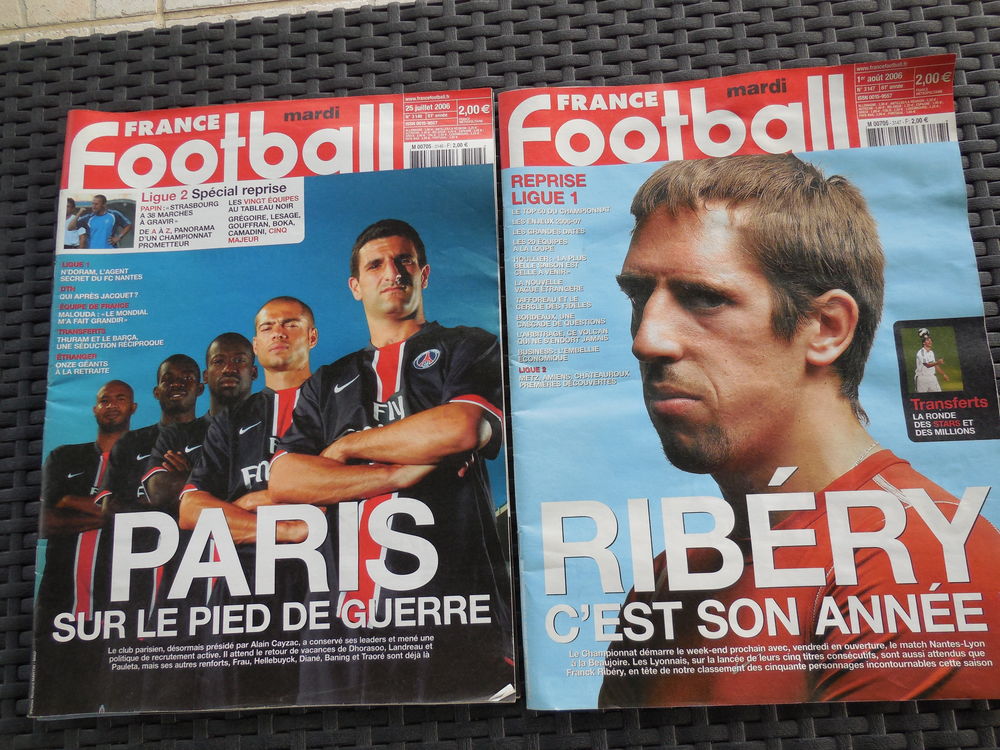FRANCE FOOTBALL ann&eacute;e 2006 (Livres Revues) 0,50  Sports