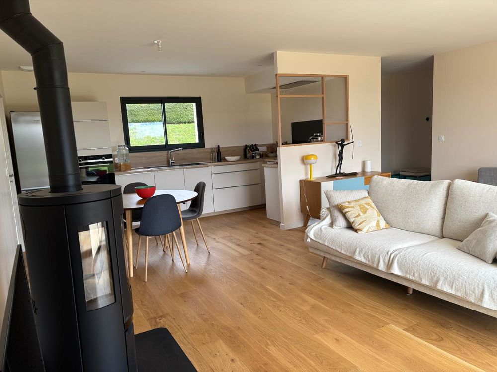 Vente Maison Maison neuve 2024, plain-pied, vue dominante, DPE AA Saint-robert