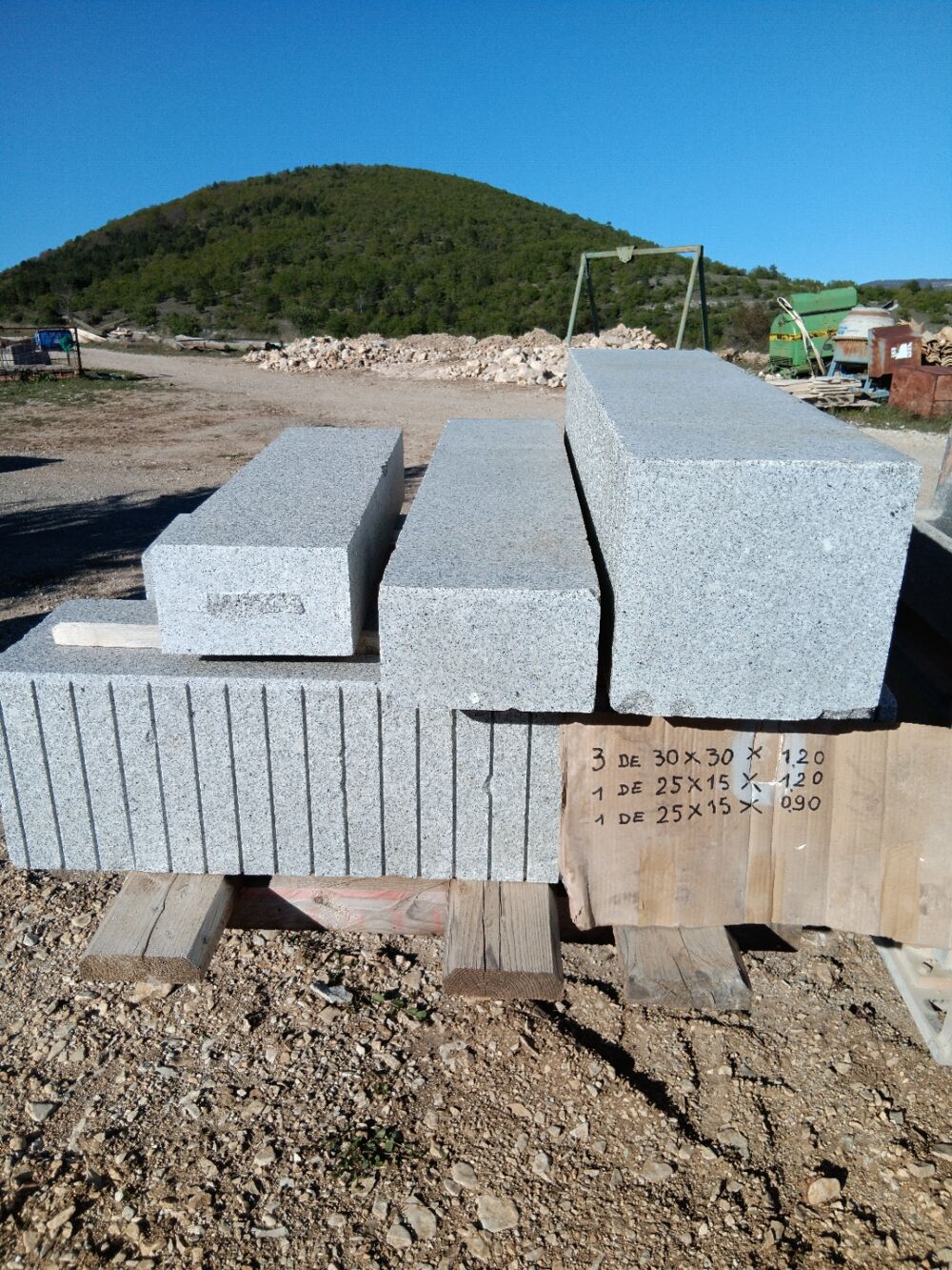 blocs de granit
Bricolage