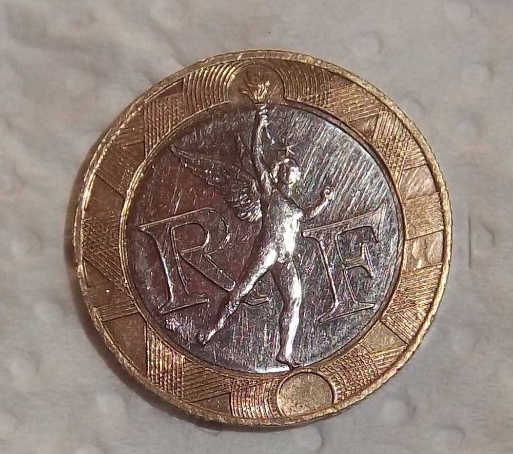 Pi&egrave;ce 10 franc G&eacute;nie de la Bastille 
