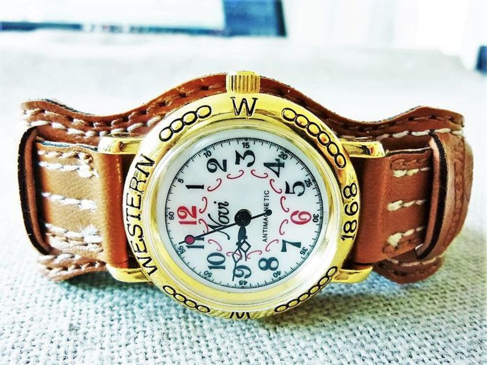 NOVI WESTERN 1868 montre homme 1985 MEC0147 Bijoux et montres