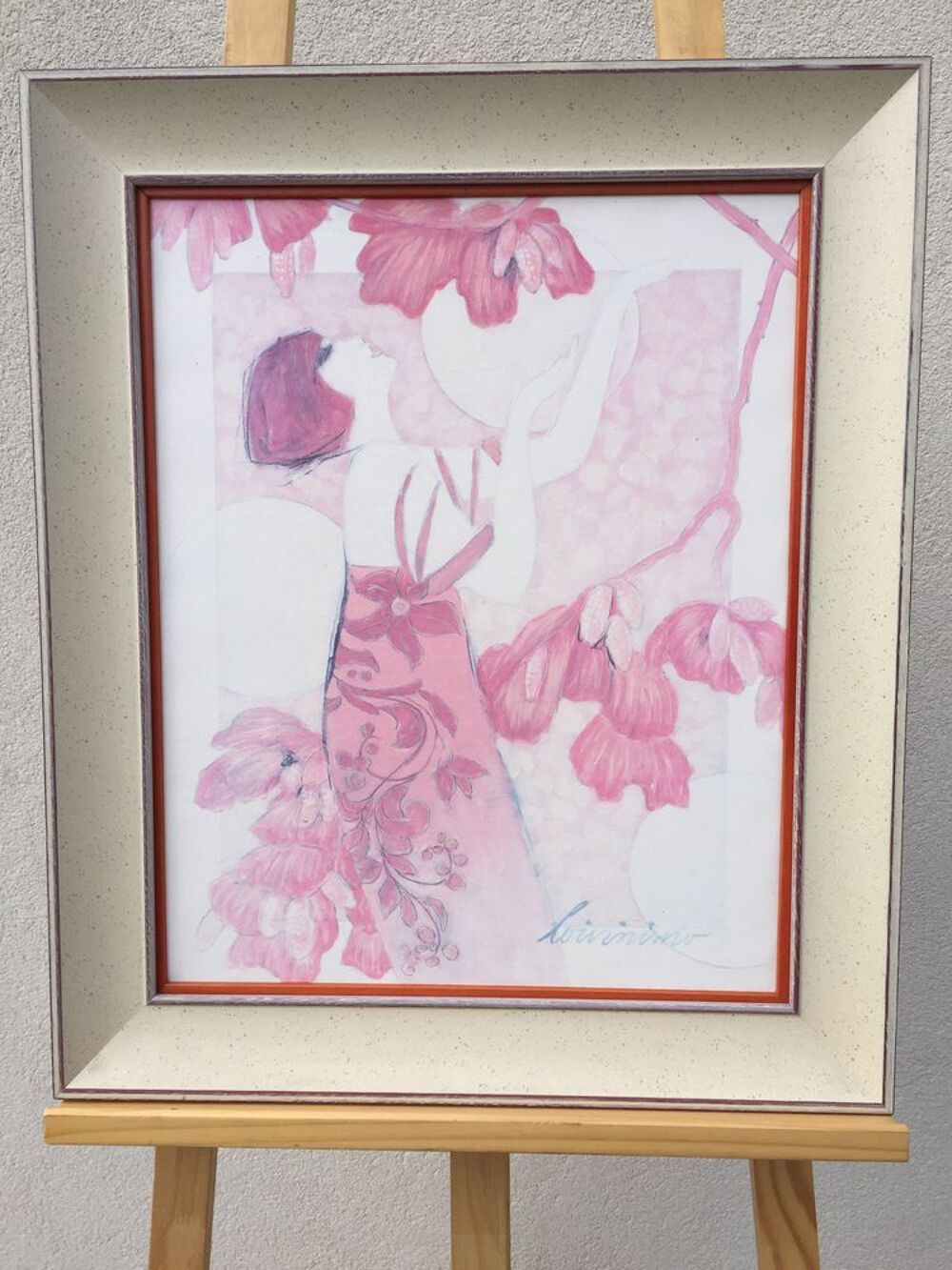 TABLEAU PEINTURE TOILE REPRODUCTION LOUISSIMO COLLECTION ART 